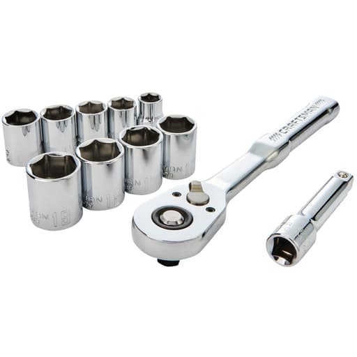 3/8-In Drive (SAE) Mechanics Tool Set
