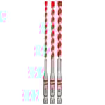 SHOCKWAVE Impact Duty Carbide Hammer Drill Bit Set