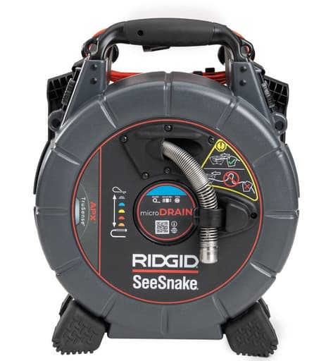 microDrain APX Inspection Camera with TruSense Technology