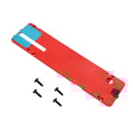 Zero clearance table saw insert plate