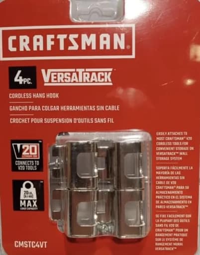 VERSATRACK Cordless Hang Hook