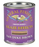 Water Based Glaze Effects, 1 Quart, Van Dyke Brown