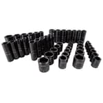 1/2-in SAE/Metric Impact Socket Set (48 pc)