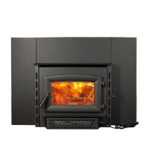 AW1820E 1,200 Sq. Ft. Wood Stove Insert , Black