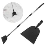 Snow Shovel, Ice Scraper, Flat Shovel, 54 inch Ice Removal Tool for Road Outdoor Garden Cleaning Scraper, Folding Snow Ice Chopper for Walkway, Driveway Weeding Tool, Lawn Edging Weed Remove