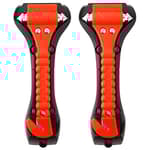 Car Safety Hammer Set of 2 Emergency Escape Tool Auto Car Window Glass Hammer Breaker and Seat Belt Cutter Escape 2-in-1 for Family Rescue & Auto Emergency Escape Tools