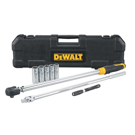 1/2 in Drive Torque Wrench Tire Change Kit (7-Piece)