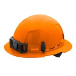 Full Brim Hard Hat with 4pt Ratcheting Suspension - Type 1, Class E