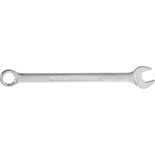 1-1/6-in Standard SAE Combination Wrench