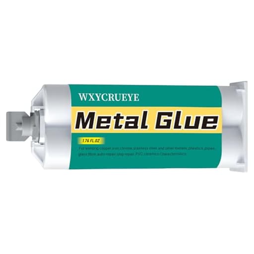 Metal Glue, Heavy Duty Waterproof epoxy Adhesive for Metal Repair, Welding high Strength Oily Glue with Heat and Corrosion Resistance, Ideal Adhesive for Metals, Plastic, Ceramics, PVC and Fiberglass