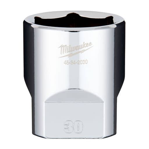 1/2" Drive 30mm Standard 6-Point Socket