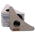 1 7/8"x 1 7/8" Tall - 1/8" Thick Steel Gussets - 1 Hole Steel Gusset - Pack Of 10 - R2707