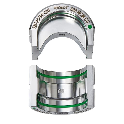 Exact 600 MCM Copper 12T U-Style Die