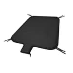 4 x 6ft Large Dewatering Bags with Drawstring Dewatering Filter Bag Silt Oil Sludge Sediment Filter Bag Non Woven Geotextile Fabric Filter Bags for Construction Sites Dredging