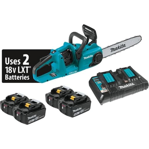 36V (18V X2) LXT Brushless 14" Chain Saw Kit