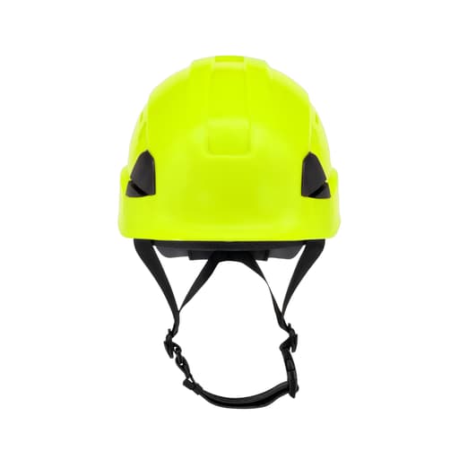 Type II Class C Vented Safety Helmet - Hi-Vis Lime