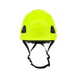 Type II Class C Vented Safety Helmet - Hi-Vis Lime