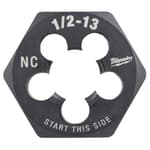 1/2"-13 NC 1-Inch Hex Threading Die
