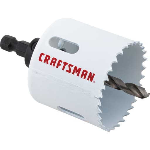 2-1/8-In Bi-Metal Holesaw with Arbor