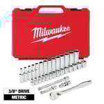 3/8" Drive 32 Piece Ratchet & Socket Set
