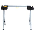 32 in. H Metal Folding Sawhorse