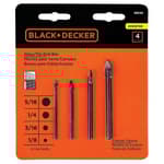 4 Piece Glass / Tile Drill Bit Set