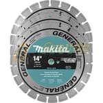 14" Diamond Blade, Segmented, General Purpose, Contractor 3/pk