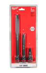 3PC SHOCKWAVE Impact Duty™ 1/2" Drive Extension Set