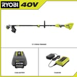 40V 15" String Trimmer Kit