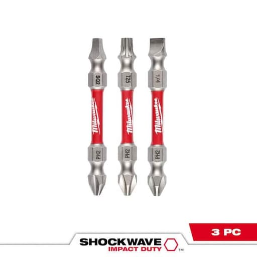 Shockwave Impact Duty™ Double Ended Bits