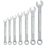 Metric Raised-Panel Combination Wrench Set