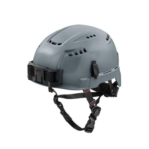 BOLT Gray Vented Helmet - Class C