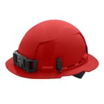 Full Brim Vented Hard Hat with 4-Point Ratcheting Suspension