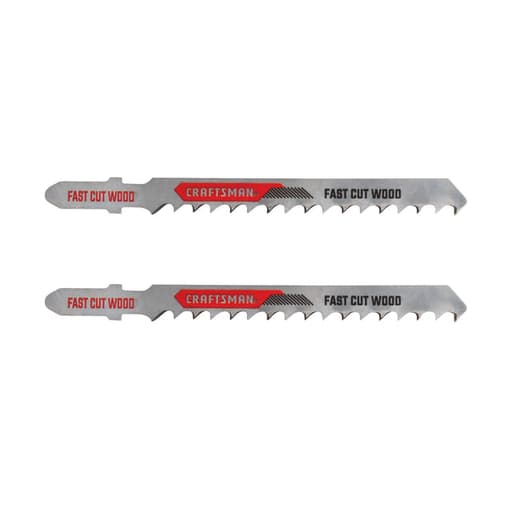 3-5/8-In. 6 Tpi T-Shank Fast Cut Jig Saw Blades (2 Pk.)