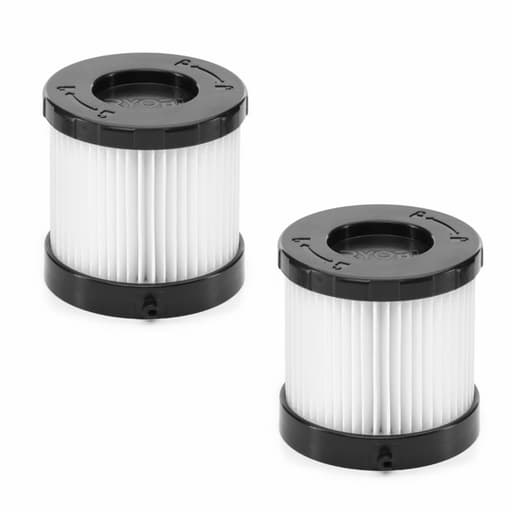 Jobsite Hand Vacuum HEPA Filters (2-Pack)
