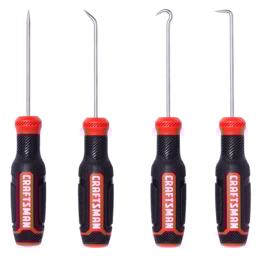 Precision Hook Bi-Material Screwdriver Set (4 pc)