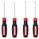 Precision Hook Bi-Material Screwdriver Set (4 pc)