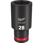 SHOCKWAVE Impact Duty 1/2" Drive 28MM Deep 6 Point Socket