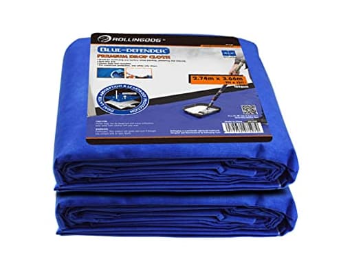 Paint Drop Cloth - Heavy Duty and Reusable Paint Drop Cloth for Painting,Furniture & Floor Protection