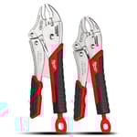 Torque Lock Curved Jaw Locking Pliers Set
