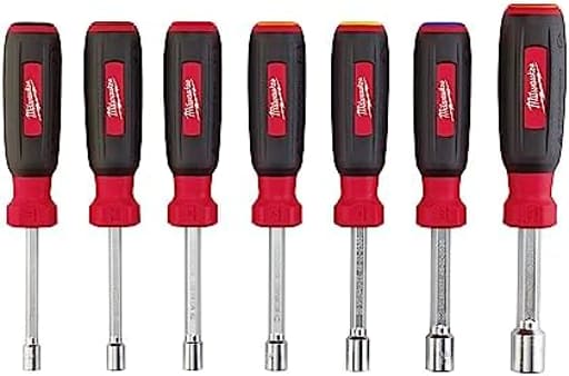 7 Piece Magnetic Metric Nut Driver Set