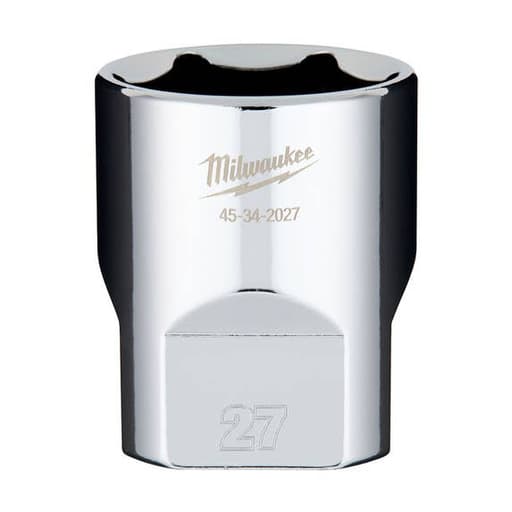 1/2" Drive 27mm Metric 6-Point Standard Socket