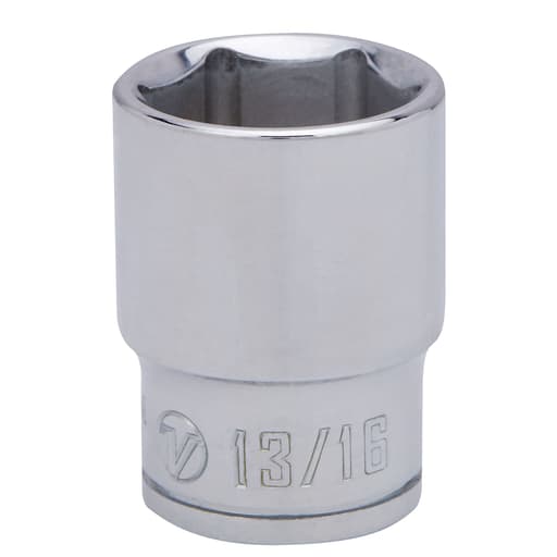 1/2 Dr 6-Point Shallow Socket