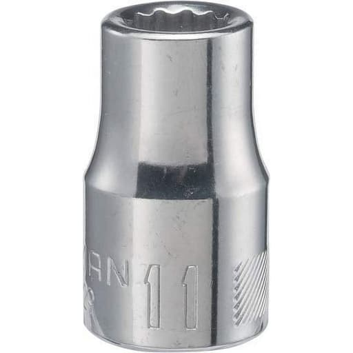 1/2-in Drive 11mm 12 Point Shallow Socket