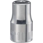 1/2-in Drive 11mm 12 Point Shallow Socket