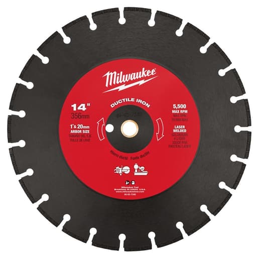 14" Ductile Iron Segmented Saw Blade