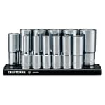 3/8 in Drive SAE Deep 6-Point Socket Set