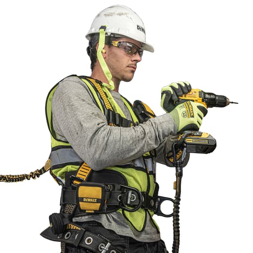 Power Tool Lanyard Dual Carabiner 75", 25 lb capacity