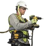 Power Tool Lanyard Dual Carabiner 75", 25 lb capacity