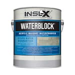 AMW100009A-01 WaterBlock Acrylic Masonry Waterproofer Paint, 128 Fl Oz (Pack of 1), White